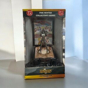 DC Fine Pewter Wonder Woman Statue in Bronze and Black